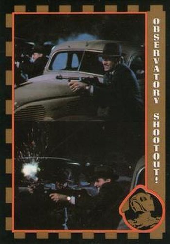 #74 Observatory Shootout! - 1991 Topps The Rocketeer