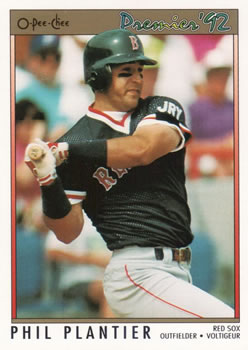 #74 Phil Plantier - Boston Red Sox - 1992 O-Pee-Chee Premier Baseball