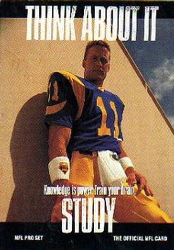 #374 Jim Everett - Los Angeles Rams - 1991 Pro Set Football