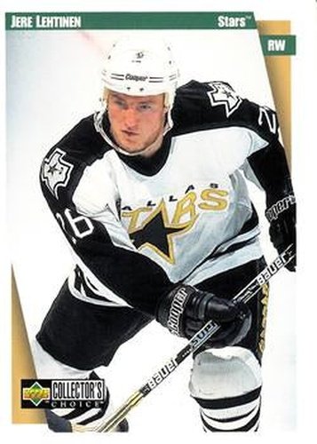 #74 Jere Lehtinen - Dallas Stars - 1997-98 Collector's Choice Hockey