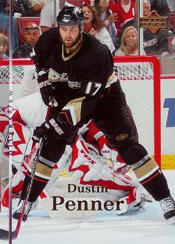 #74 Dustin Penner - Edmonton Oilers - 2007-08 Upper Deck Hockey