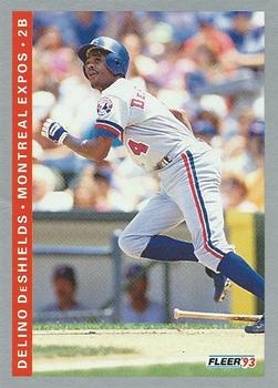 #74 Delino DeShields - Montreal Expos - 1993 Fleer Baseball