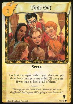 #74 Time Out - 2001 Harry Potter Quidditch cup