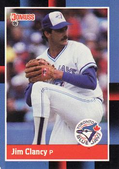 #74 Jim Clancy - Toronto Blue Jays - 1988 Donruss Baseball