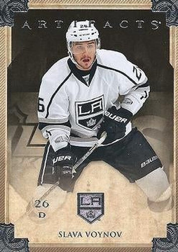 #74 Slava Voynov - Los Angeles Kings - 2013-14 Upper Deck Artifacts Hockey
