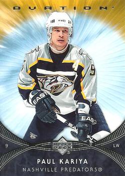 #74 Paul Kariya - Paul Kariya - 2007-08 Upper Deck Ovation Hockey