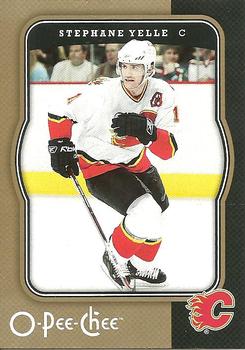 #74 Stephane Yelle - Calgary Flames - 2007-08 O-Pee-Chee Hockey