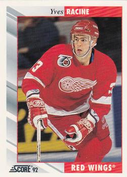 #74 Yves Racine - Detroit Red Wings - 1992-93 Score USA Hockey