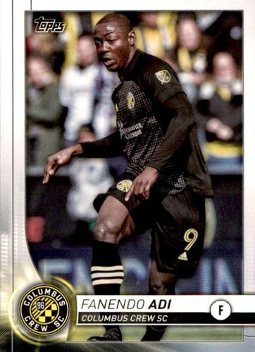 #74 Fanendo Adi - Columbus Crew SC - 2020 Topps MLS Soccer