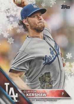 #HMW74 Clayton Kershaw - Los Angeles Dodgers - 2016 Topps Holiday Baseball