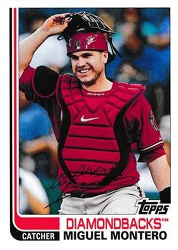 #74 Miguel Montero - Arizona Diamondbacks - 2013 Topps Archives Baseball