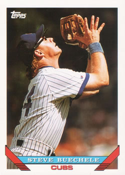 #74 Steve Buechele - Chicago Cubs - 1993 Topps Baseball