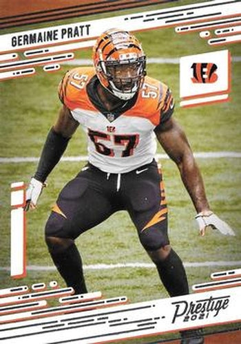 #74 Germaine Pratt - Cincinnati Bengals - 2021 Panini Prestige Football