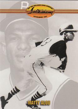 #74 Matty Alou - Pittsburgh Pirates - 1993 Ted Williams Baseball