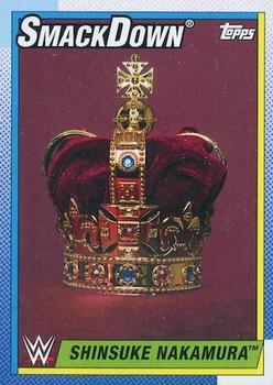 #74b Shinsuke Nakamura - Crown - 2021 Topps Heritage WWE Wrestling