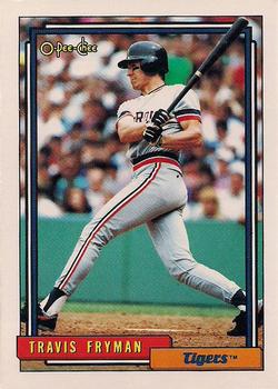 #750 Travis Fryman - Detroit Tigers - 1992 O-Pee-Chee Baseball