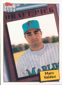#750 Marc Valdes - Florida Marlins - 1994 Topps Baseball