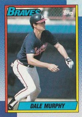 #750 Dale Murphy - Atlanta Braves - 1990 Topps Baseball