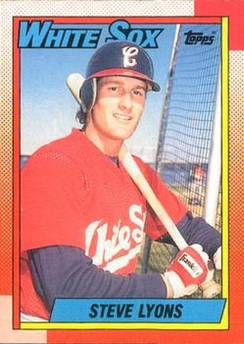 #751 Steve Lyons - Chicago White Sox - 1990 O-Pee-Chee Baseball