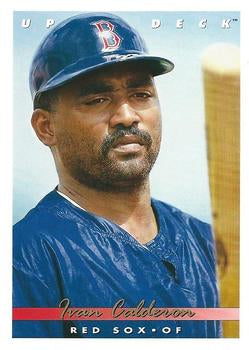 #751 Ivan Calderon - Boston Red Sox - 1993 Upper Deck Baseball