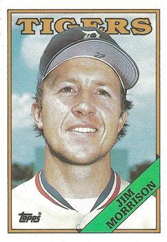 #751 Jim Morrison - Detroit Tigers - 1988 Topps Baseball