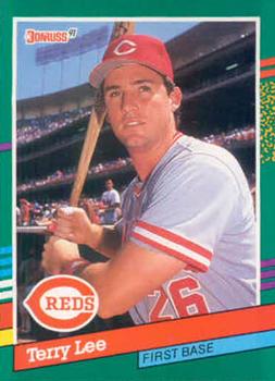 #752 Terry Lee - Cincinnati Reds - 1991 Donruss Baseball
