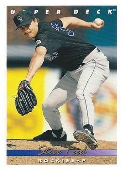 #752 Steve Reed - Colorado Rockies - 1993 Upper Deck Baseball