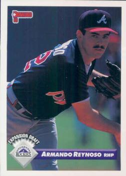 #752 Armando Reynoso - Colorado Rockies - 1993 Donruss Baseball