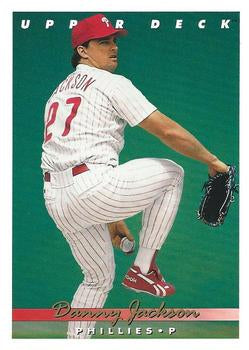 #753 Danny Jackson - Philadelphia Phillies - 1993 Upper Deck Baseball