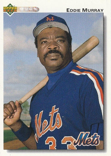 #753 Eddie Murray - New York Mets - 1992 Upper Deck Baseball