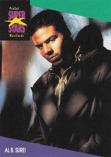 #107 Al B. Sure! - 1991 Pro Set SuperStars MusiCards