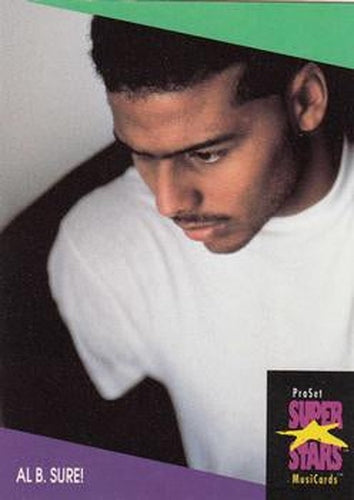 #108b Al B. Sure! - 1991 Pro Set SuperStars MusiCards