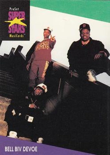 #109 Bell Biv DeVoe - 1991 Pro Set SuperStars MusiCards