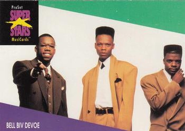 #110 Bell Biv DeVoe - 1991 Pro Set SuperStars MusiCards