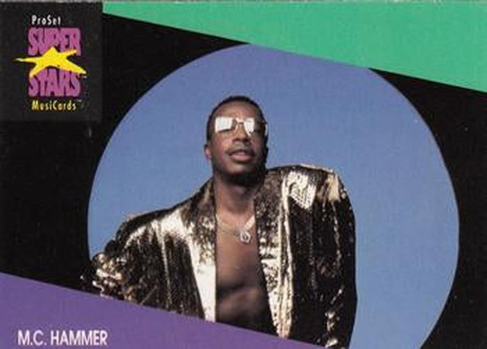#126 M.C. Hammer - 1991 Pro Set SuperStars MusiCards