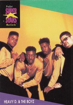 #127 Heavy D. & The Boyz - 1991 Pro Set SuperStars MusiCards