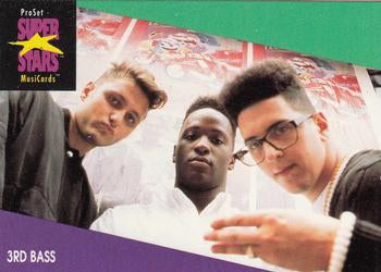 #136 3rd Bass - 1991 Pro Set SuperStars MusiCards