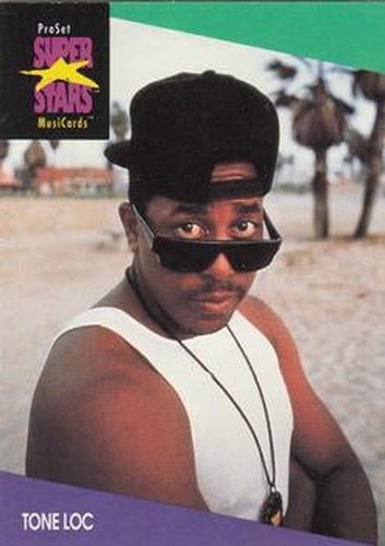 #138 Tone Loc - 1991 Pro Set SuperStars MusiCards