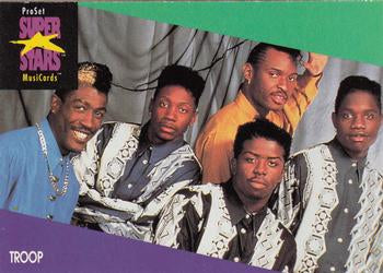 #139 Troop - 1991 Pro Set SuperStars MusiCards