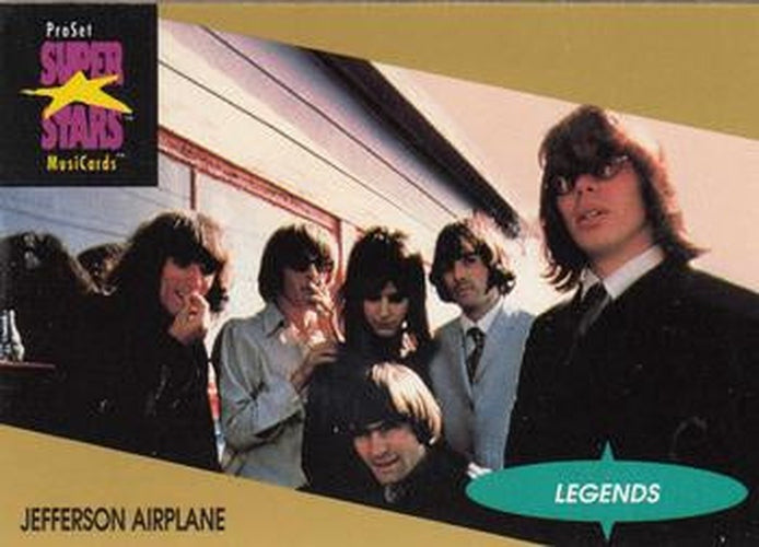 #13 Jefferson Airplane - 1991 Pro Set SuperStars MusiCards