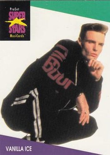#143 Vanilla Ice - 1991 Pro Set SuperStars MusiCards