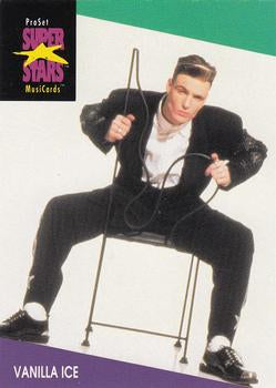 #144 Vanilla Ice - 1991 Pro Set SuperStars MusiCards
