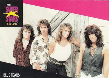 #151 Blue Tears - 1991 Pro Set SuperStars MusiCards