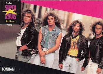 #153 Bonham - 1991 Pro Set SuperStars MusiCards