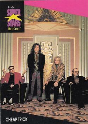 #154 Cheap Trick - 1991 Pro Set SuperStars MusiCards