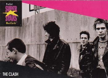 #156 The Clash - 1991 Pro Set SuperStars MusiCards