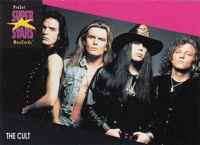 #159 The Cult - 1991 Pro Set SuperStars MusiCards