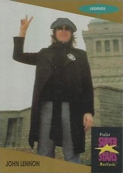 #15b John Lennon - 1991 Pro Set SuperStars MusiCards