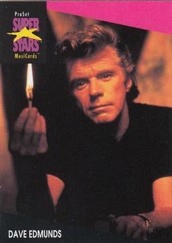 #168 Dave Edmunds - 1991 Pro Set SuperStars MusiCards