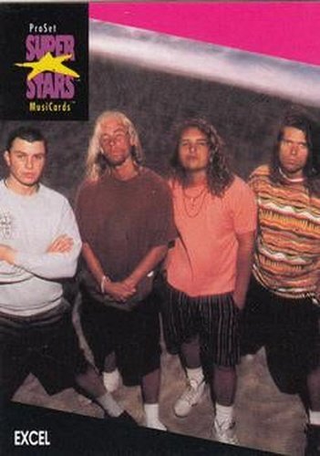 #173 Excel - 1991 Pro Set SuperStars MusiCards